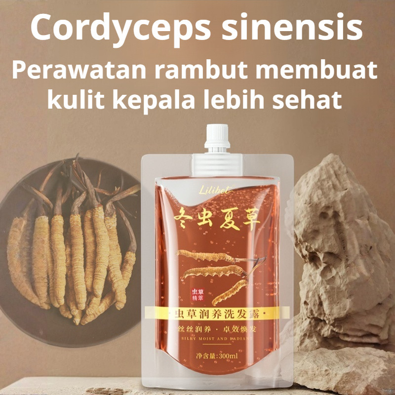 Perbaiki Uban & Rontok YH- Shampoo Cordyceps Perawatan Rambut / Anti Uban & Kerontokan / Herbal Alam