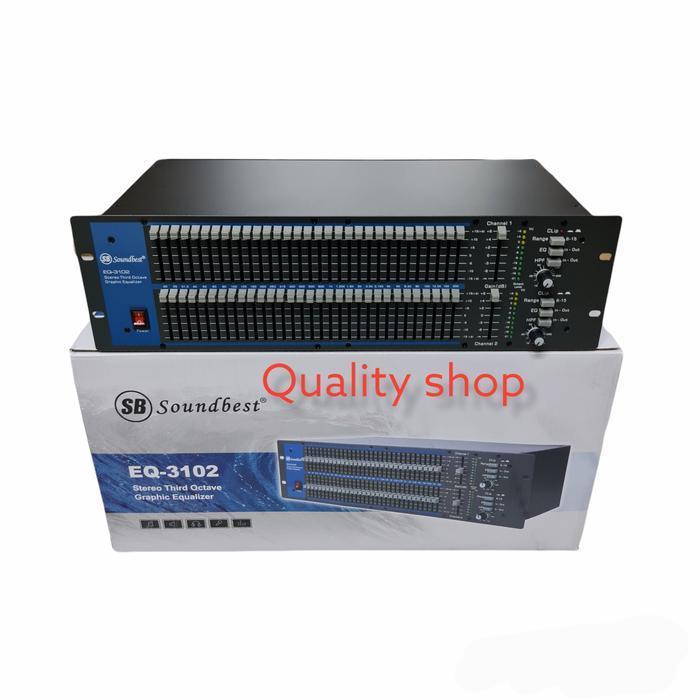 Equalizer Soundbest EQ3102 / Eq 3102 Original