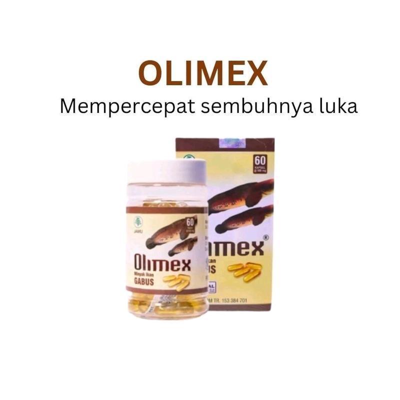 Olimex kapsul minyak ikan gabus