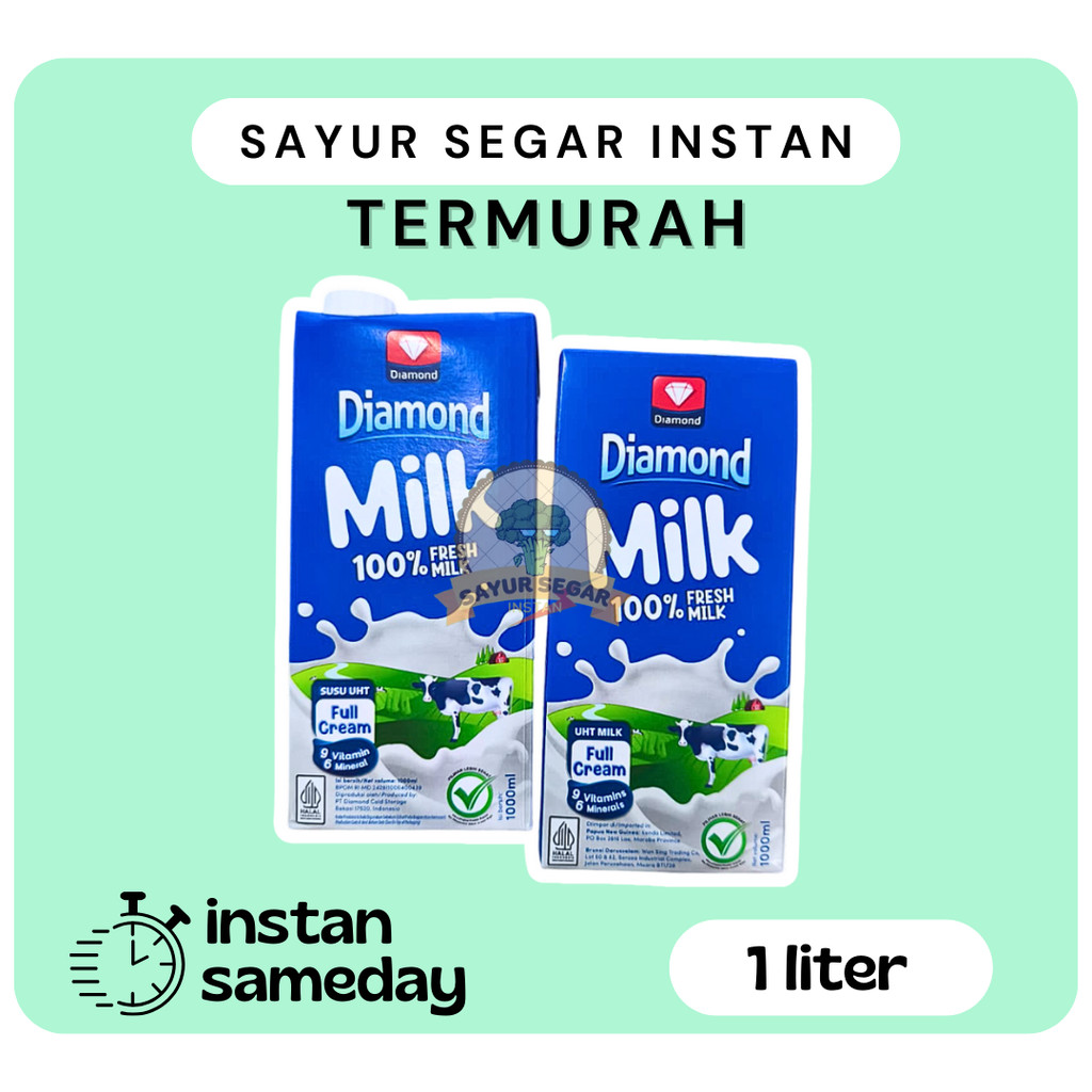Diamond Susu Full Cream 1 Liter