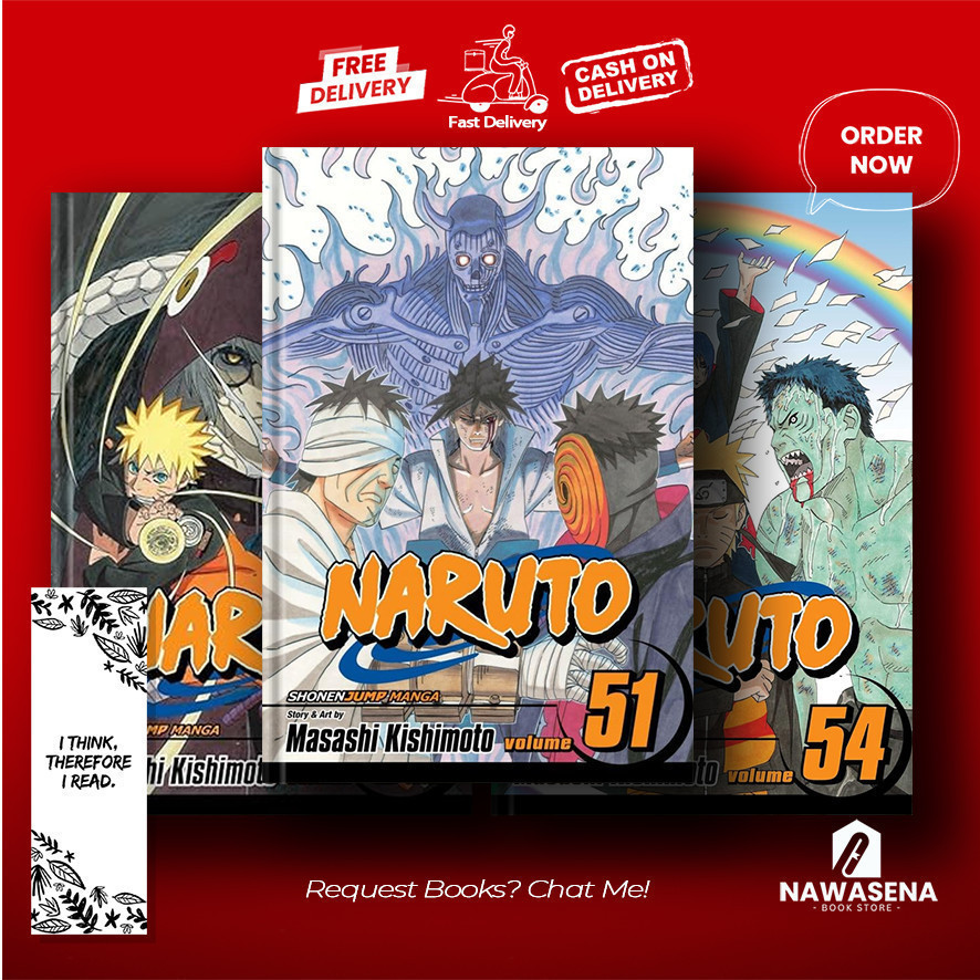 Komik/Manga Naruto (Vol. 51 - Vol. 72 Manga Series) (English Version)