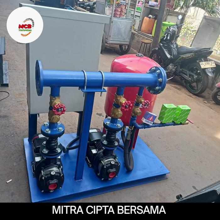 Booster Pump Grundfos CM10-3 2.2kw 3Hp 3Phase 380v 2x Pompa Grundfos CM10-3 Panel VSD