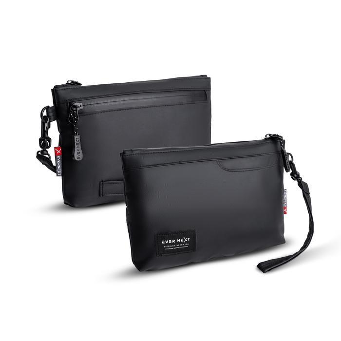 (Tama Parts Store) EVERNEXT - Clutch Bag Pria Wanita Waterproof Hand Bag Pouch Bag Pria Anti Air