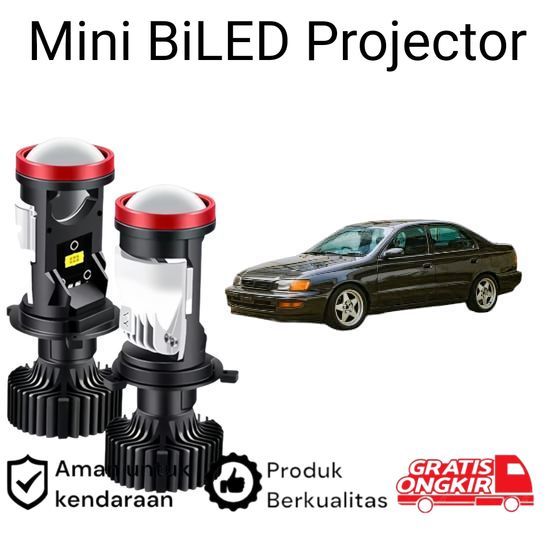 2pcs Lampu Utama LED H4 Projector High Power Mobil Toyota corona Absolute Koko