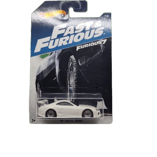 Hotwheels '94 Toyota Supra Putih FNF | HOT WHEELS 1994 Toyota Supra Fast & Furious 7 Brian