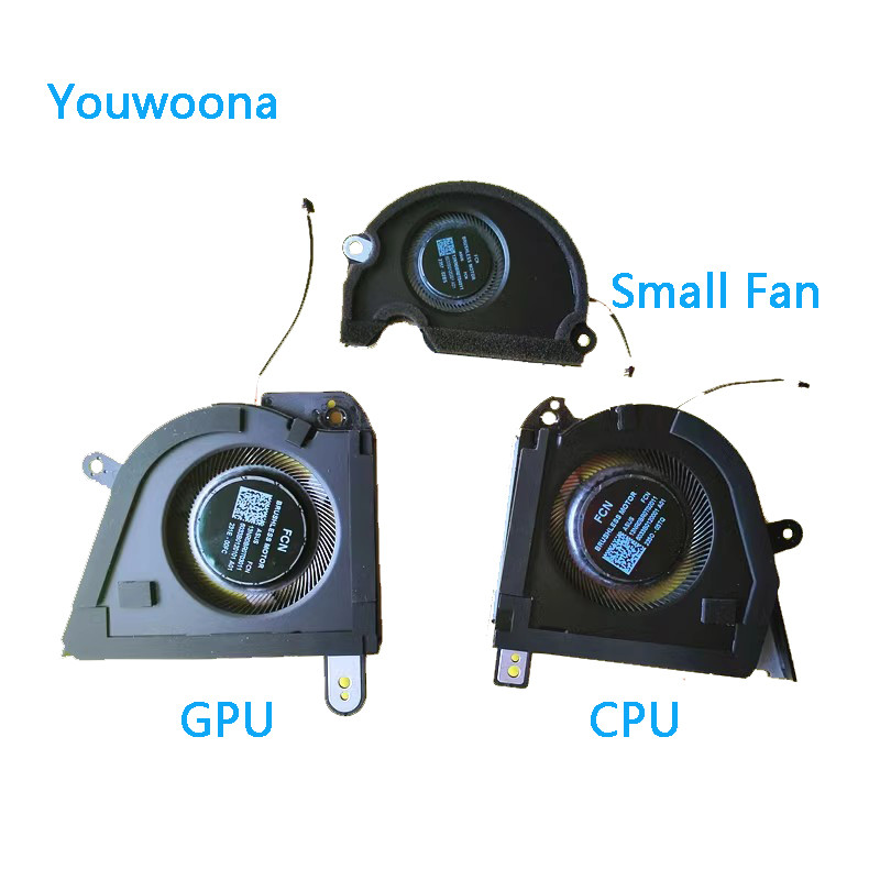 New Original Laptop CPU GPU Cooling Fan For ASUS ROG Zephyrus M16 2023 GU604 GU604VY