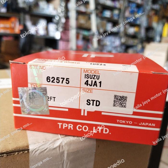 RING PISTON RING SEHER PHANTER 2.5 OSIZE-STD TP ORIGINAL JAPAN 62575 TOP