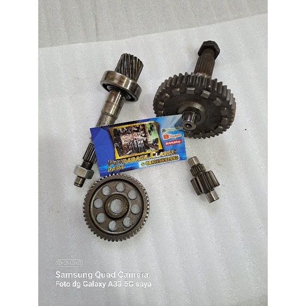 RASIO GEARBOX GARDAN TRANMISI RATIO RASIO SATU SET BEAT FI ESP K81 RASIO SECOOPY NEW K81 BEAT NEW K8
