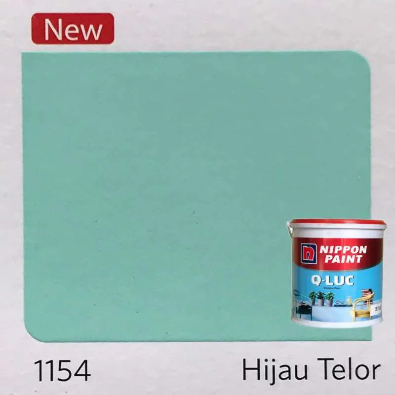 CAT NIPPON PAINT QLUC-1154 Hijau Telor