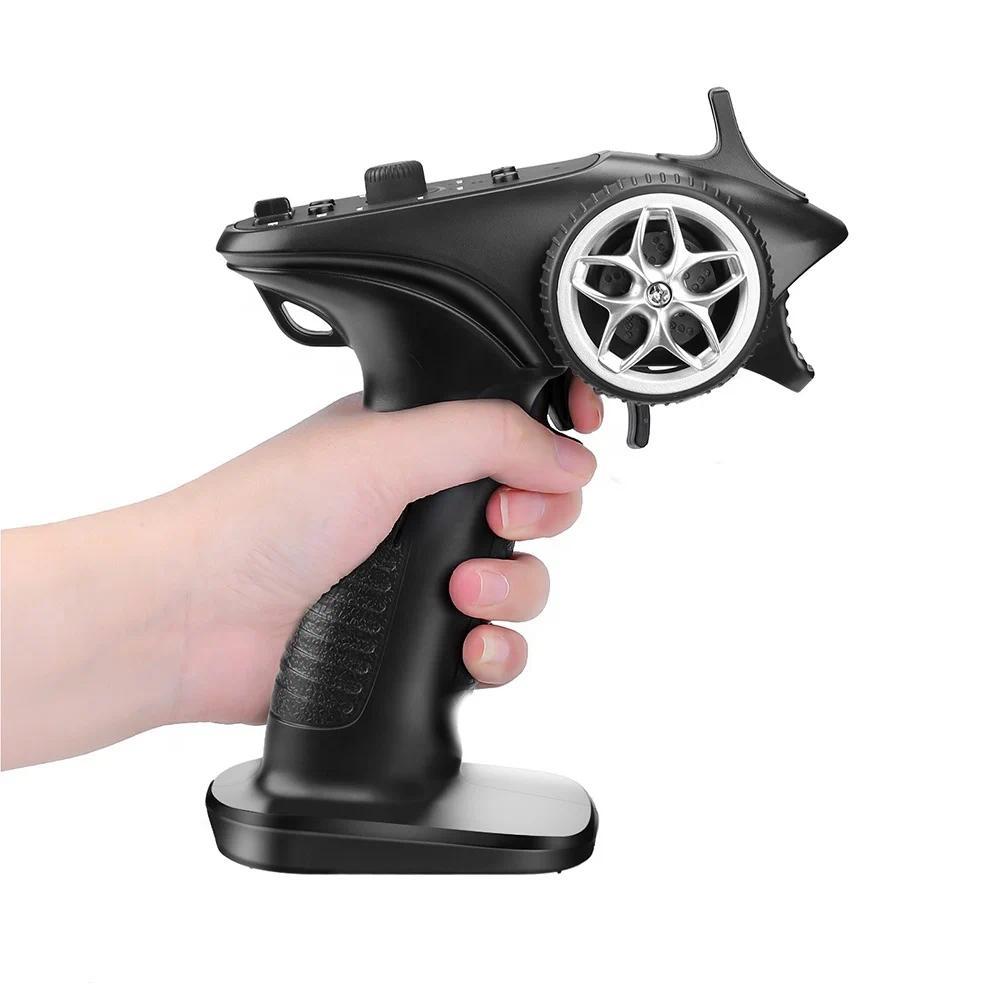 2.4GHz TX-4 4 Rao System Transmitter Controller Remote Control with Receiver is suitable for RC Car 