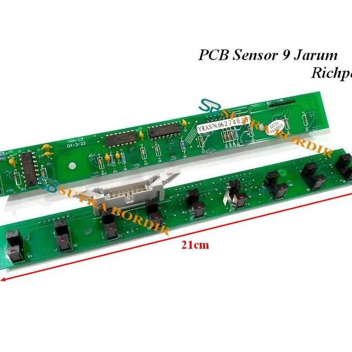 PCB SENSOR RICHPEACE 9 JARUM MESIN BORDIR KOMPUTER RICHPEACE YAMATA pcb sensor richpeace mesin bordi