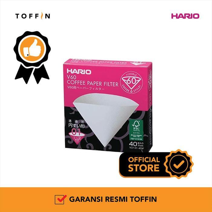 Hario V60 Paper Filter White - 01