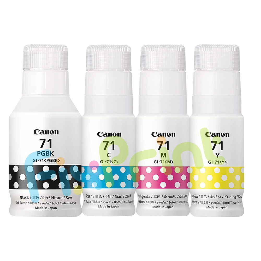 FixPrint Tinta Original GI-71 GI71 Canon Refill Printer G1020 G2020 G3020 G3060 Canon Tinta Original