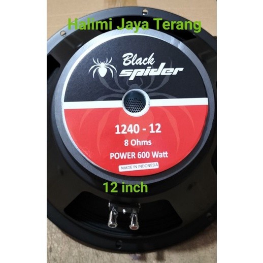 komponen SPEAKER   SPEAKER BLACKSPIDER 40 MID BASS  SPEAKER BALAP
