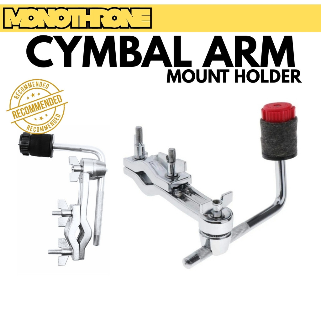 Cymbal Arm Holder Drum Cymbal Arm Mount Holder Cymbal Clamp Drum Stand