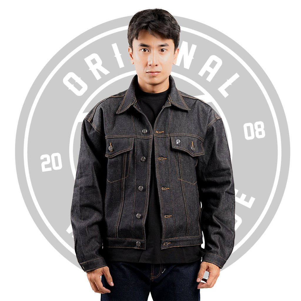 Peter Says Denim Boxy Jacket - Derblitz