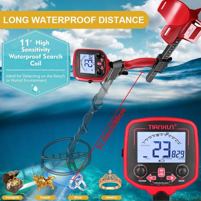 NEW ORIGINAL TIANXUN Metal Detektor TX850L TX850 L Logam Emas Pendeteksi Logam Dan Emas Metal Detect