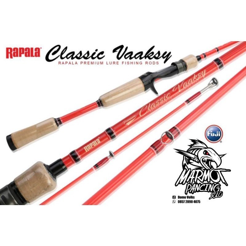 JORAN BC & SPINNING RAPALA CLASSIC VAAKSY FULL FUJI