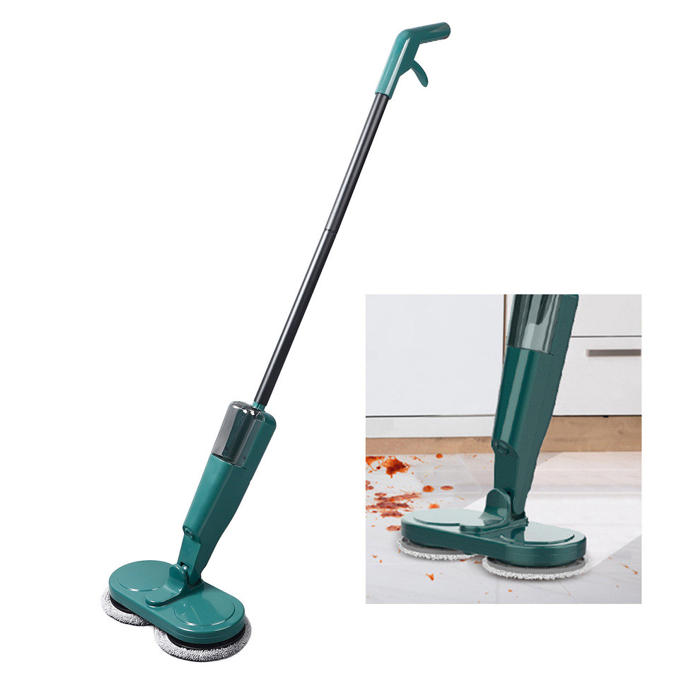 Electric Mop Rechargeable Lightweight Cordless Electric Mop with Water Sprayer for Hardwood Tile Mar