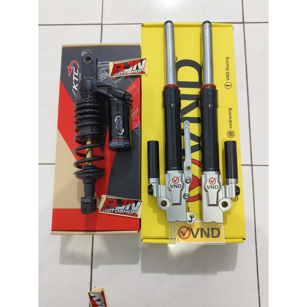 Paketan shok depan belakang ktc motor vario 125/150 beat scoopy vario 110 karbu beat karbu