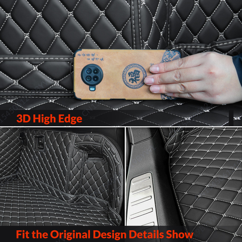 For BMW X1 E84 5Seat 20102015 14 13 12 11 Auto Full Coverage Trunk Mat Car Protective Pad Cargo Line