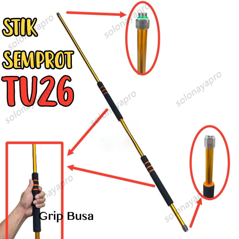 TU26 Stik Semprot Racing Thailand Grip Busa 1Meter 1.2Meter 1.5Meter Bisa Untuk Tanika Tasco NPH Tig