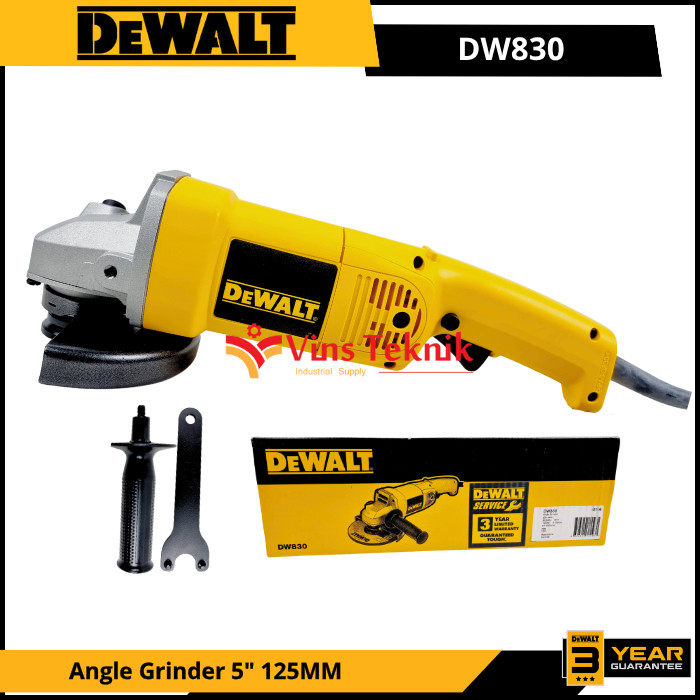 DEWALT DW830 Angle Grinder 5" Gerinda 5 inch DW 830