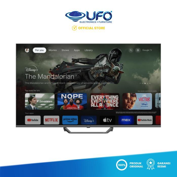 PROMO BIG SALE AQUA TV QLED GOOGLE TV 4K 50 inch AQT50S80EUX