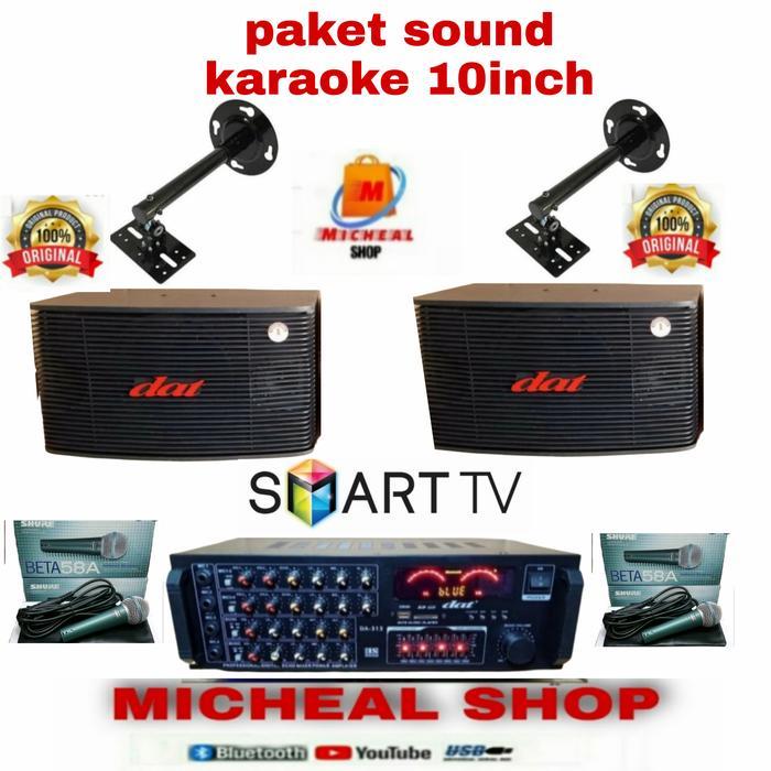 PAKET SOUND KARAOKE DAT 10INCH DAT BISA LANGSUNG NYANYI