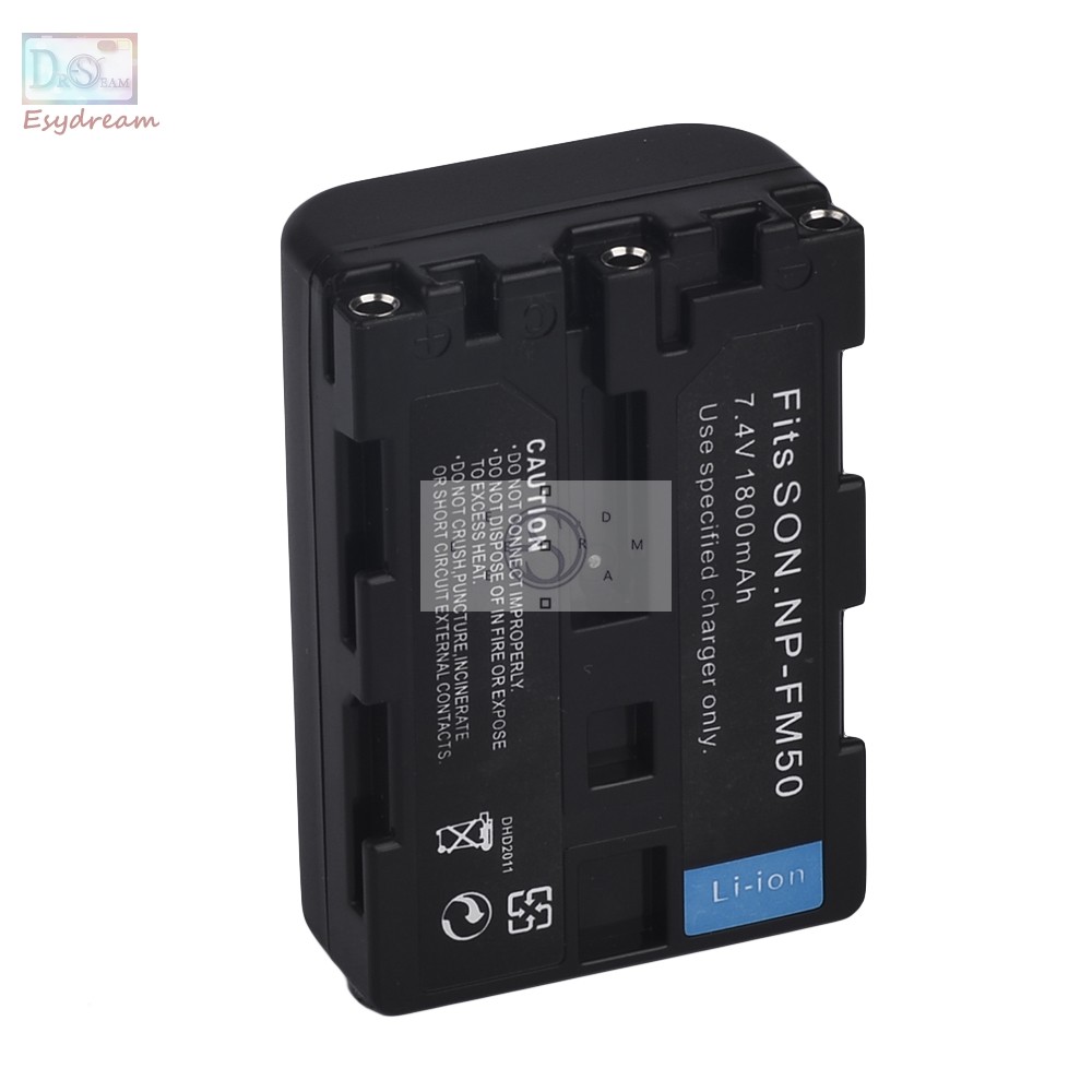 NPFM50 NP-FM50 FM50 FM55 FM30 1800mAh Battery for SONY DSC-S30 S70 S85 F717 F828 A100 TRV950 SR1 CD4