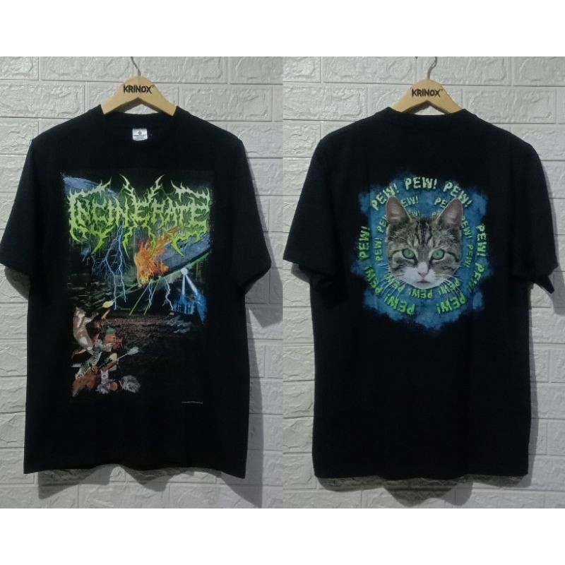 (COD) T-shirt Band INCINERATE Official