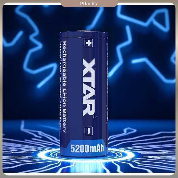 XTAR Baterai Rechargeable 26650 Li-Ion 3.6V 5200mAh 1 PCS