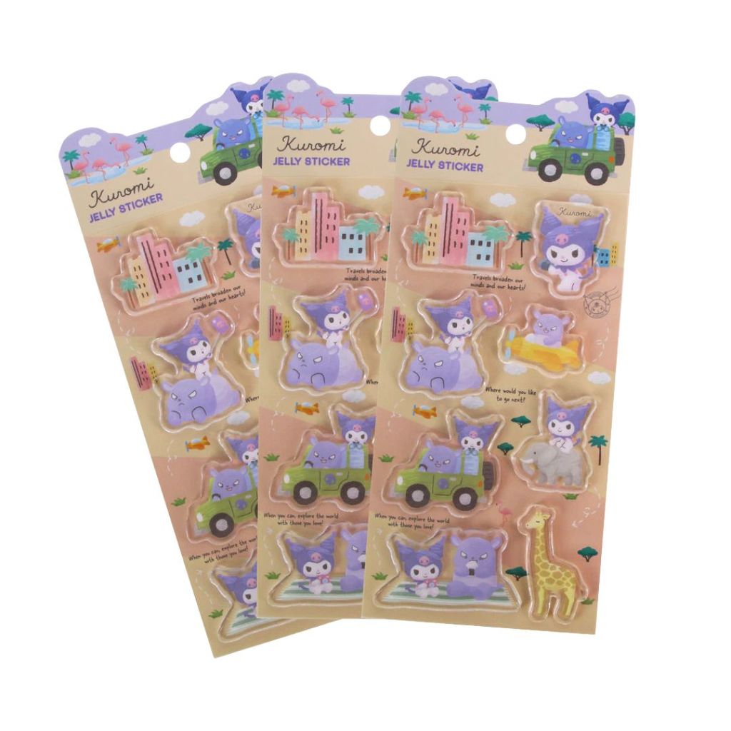 ADINATA Kuromi Jelly Stickers | Sticker Adinata