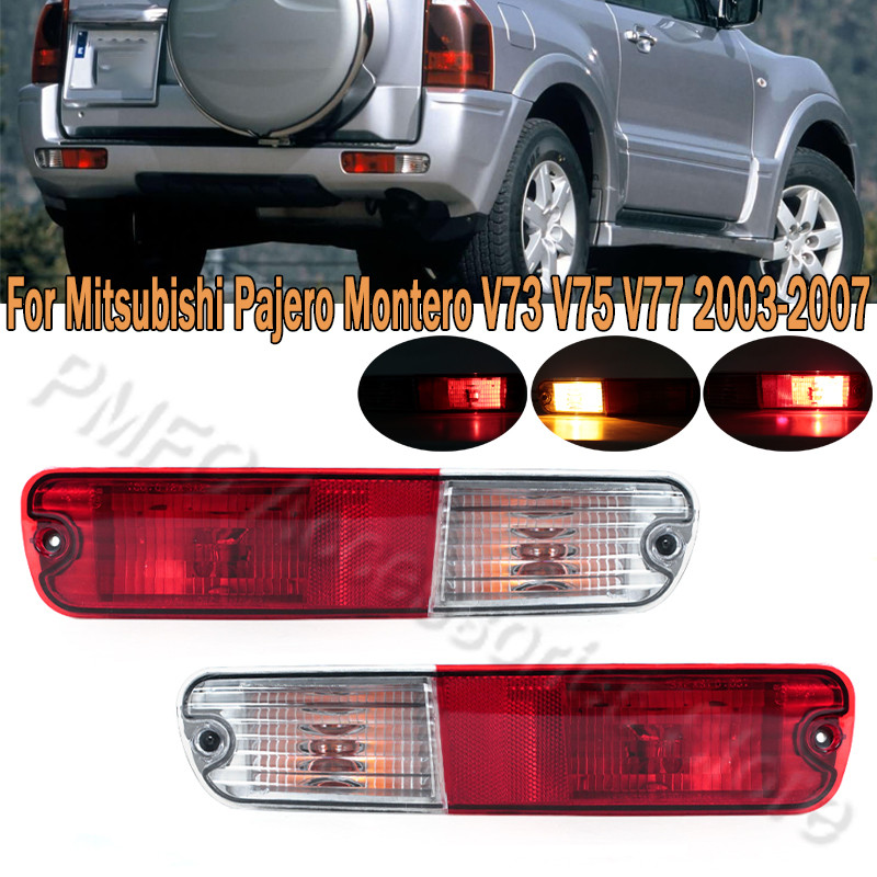 PMFC For Mitsubishi Pajero Montero V73 V75 V77 2003 2004 2005-2007 With Bulb Rear Bumper Stop Brake 