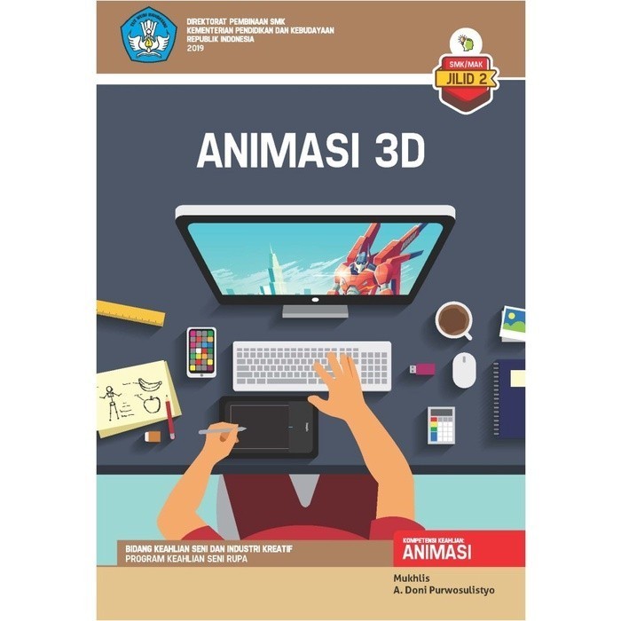 BUKU- ANIMASI 3 DIMENSI - jilid 2