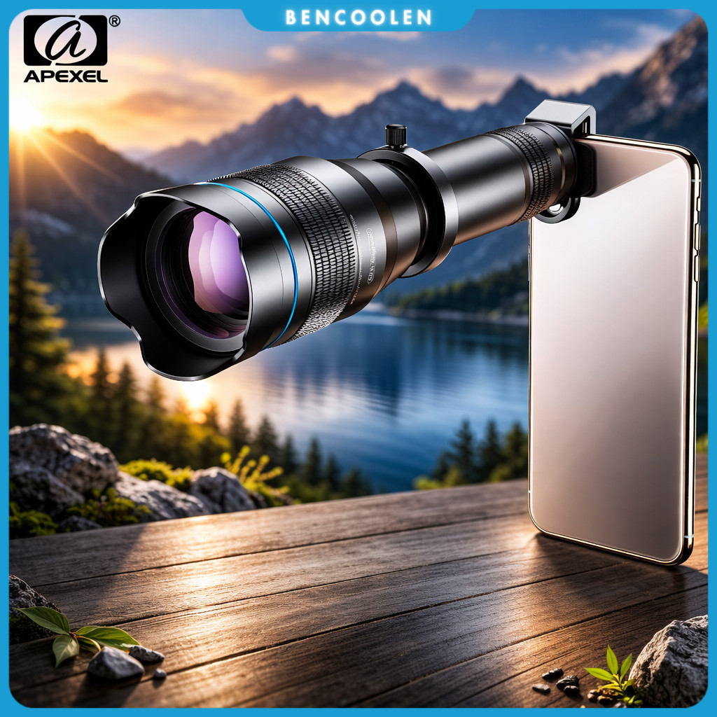 APEXEL Lensa Smartphone Telephoto Lens 60X Zoom - APL-JS60X