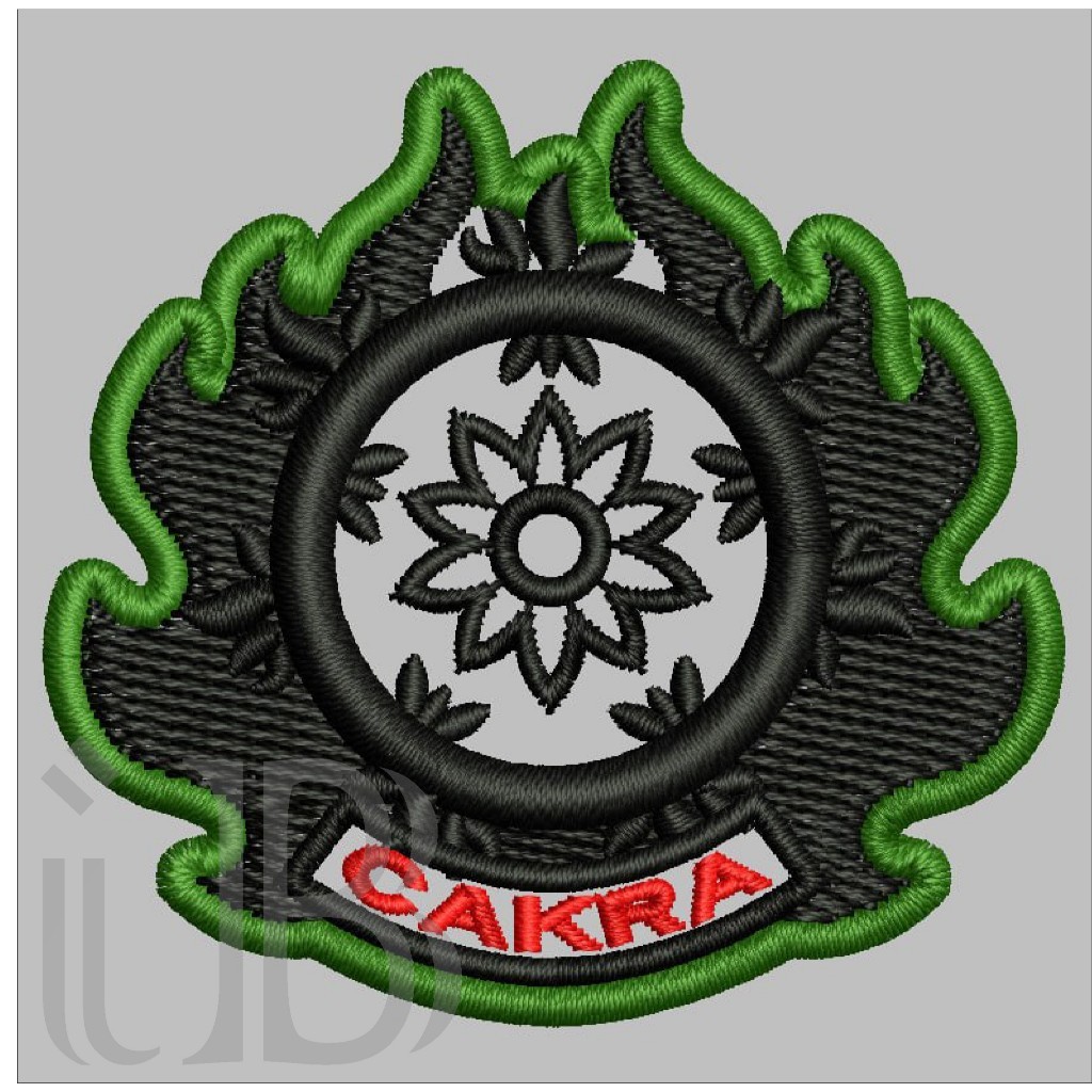 82 BREVET WING CAKRA PDL TNI AD PERKERAS MIKA BORDIR EMBROIDERY RBC