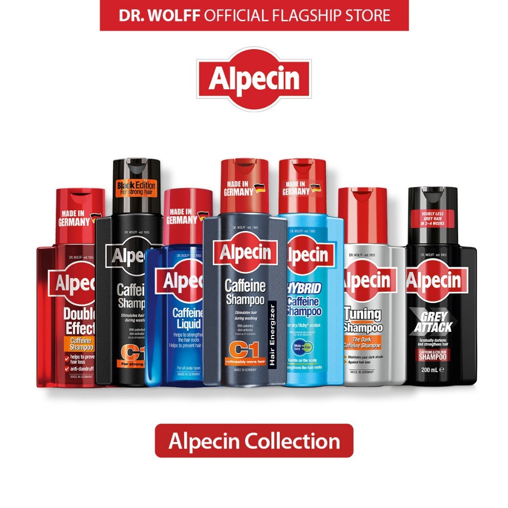 Sienna|| Alpecin Kafein Shampo / Tonik - Rambut Rontok pada Pria