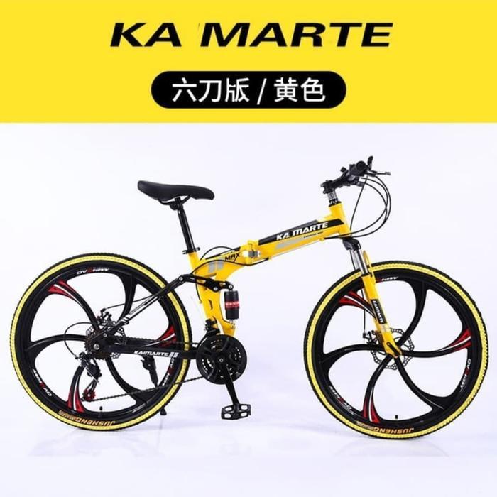 Sepeda gunung - Mountain Bike 26" ( MODE LIPAT ) BEST SELLER 2020 - Putih