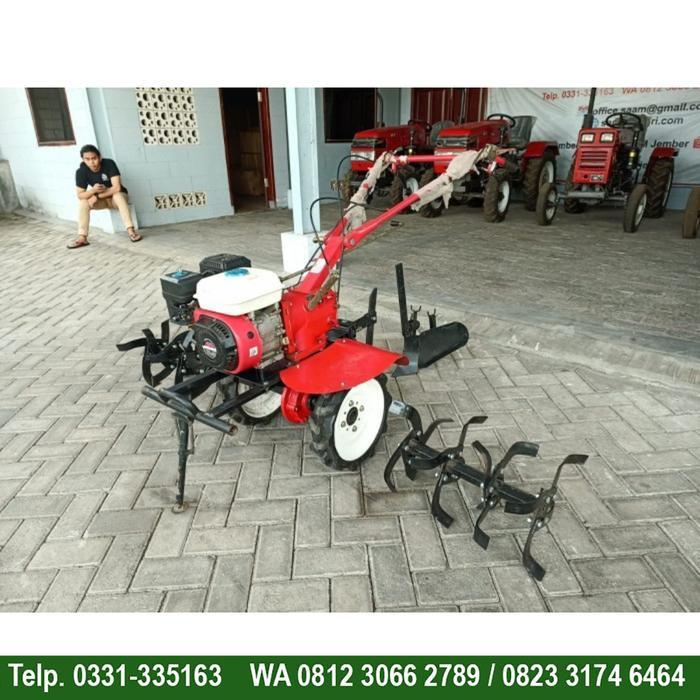 Power Tiller / Traktor Mini / Mini Tiller / Rotary Cultivator dengan Mesin Bensin 6,5 HP