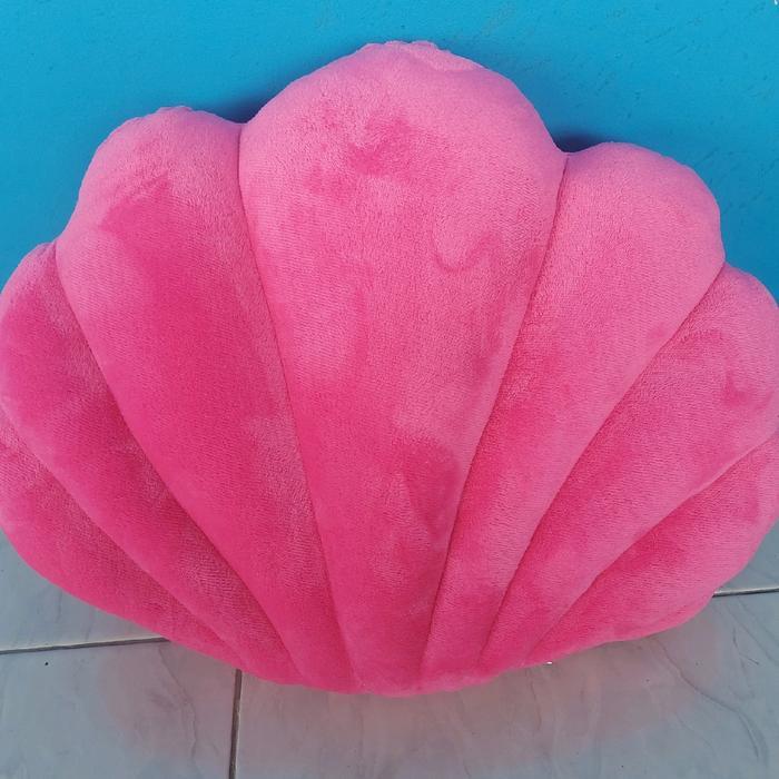 BANTAL KERANG UNIK BANTAL SOFA BANTAL KURSI BENTUK KERANG/BANTAL SOFA KERANG LUCU DAN UNIK Hadiah Ka