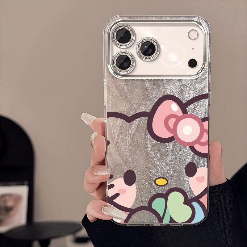 Casing Vivo Glossy Reflective Emboss Luxury Anti Shock Cute Premium Case Vivo V29 V27 V30 Pro Y39 V2