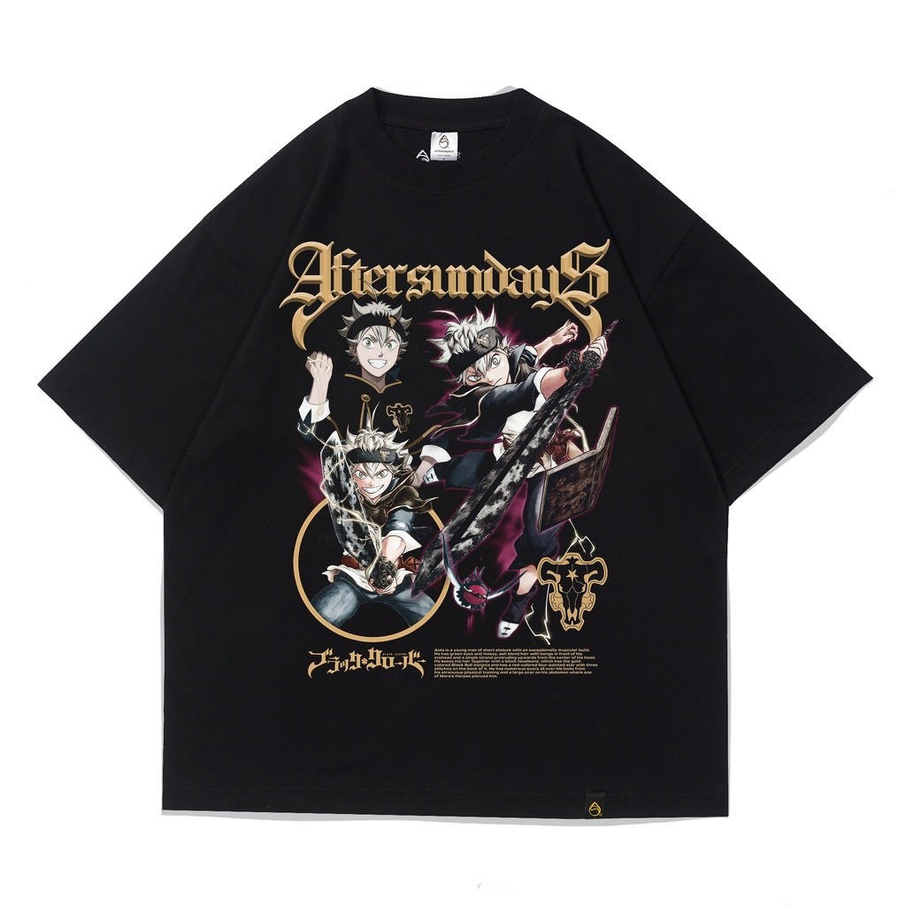 T-SHIRT | OVERSIZE | ASTA | BLACK | AFTERSUNDAYS