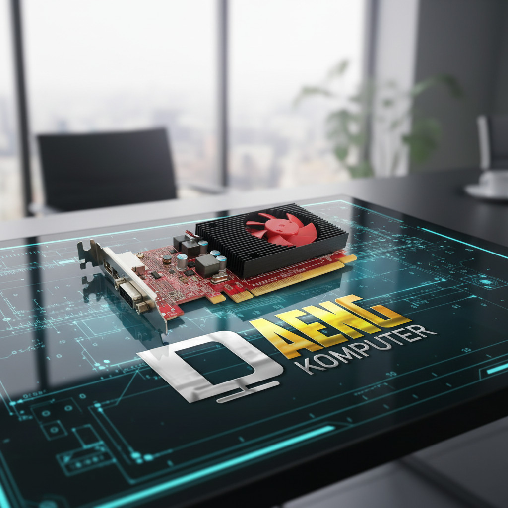 VGA Card PC AMD Radeon R7 200 series 2 GB 64 Bit DDR5 Mantap Port VGA dan Display Port Profil mini S