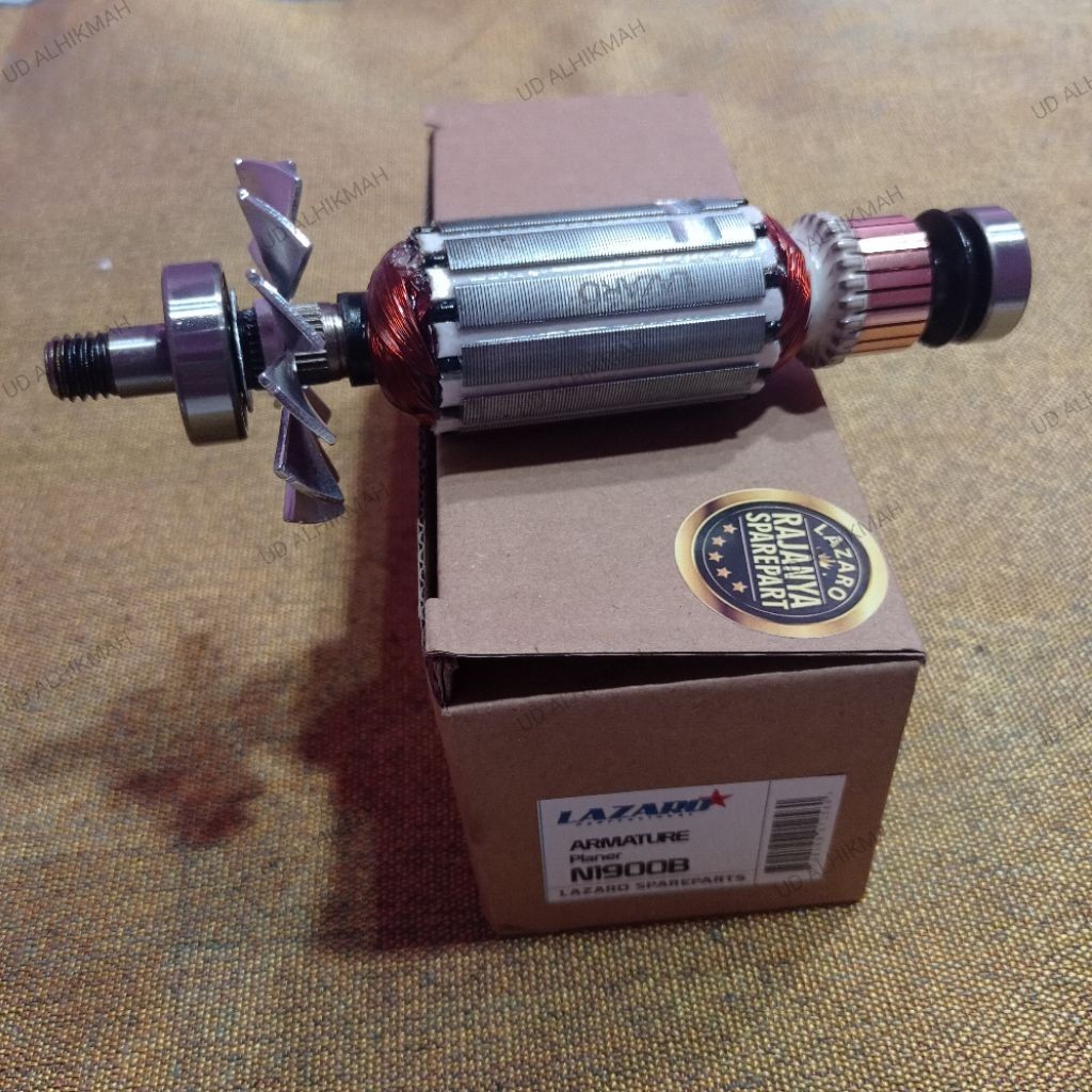 ANGKER / ARMATURE MESIN SERUT N1900B LAZARO ( Angker Planer / Pasah Makita N1900 B )