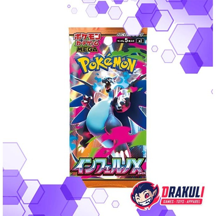 (citra0444) Pokemon Card Game Mega Inferno X Expansion Booster Pack (Japanese)
