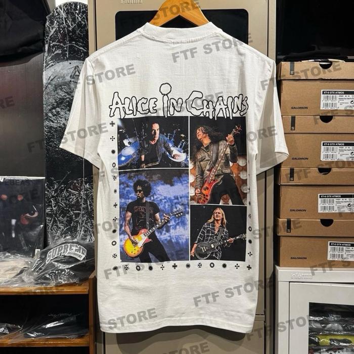 (COD) ALICE IN CHAINS - DIRT SUN TSHIRT WHITE - M
