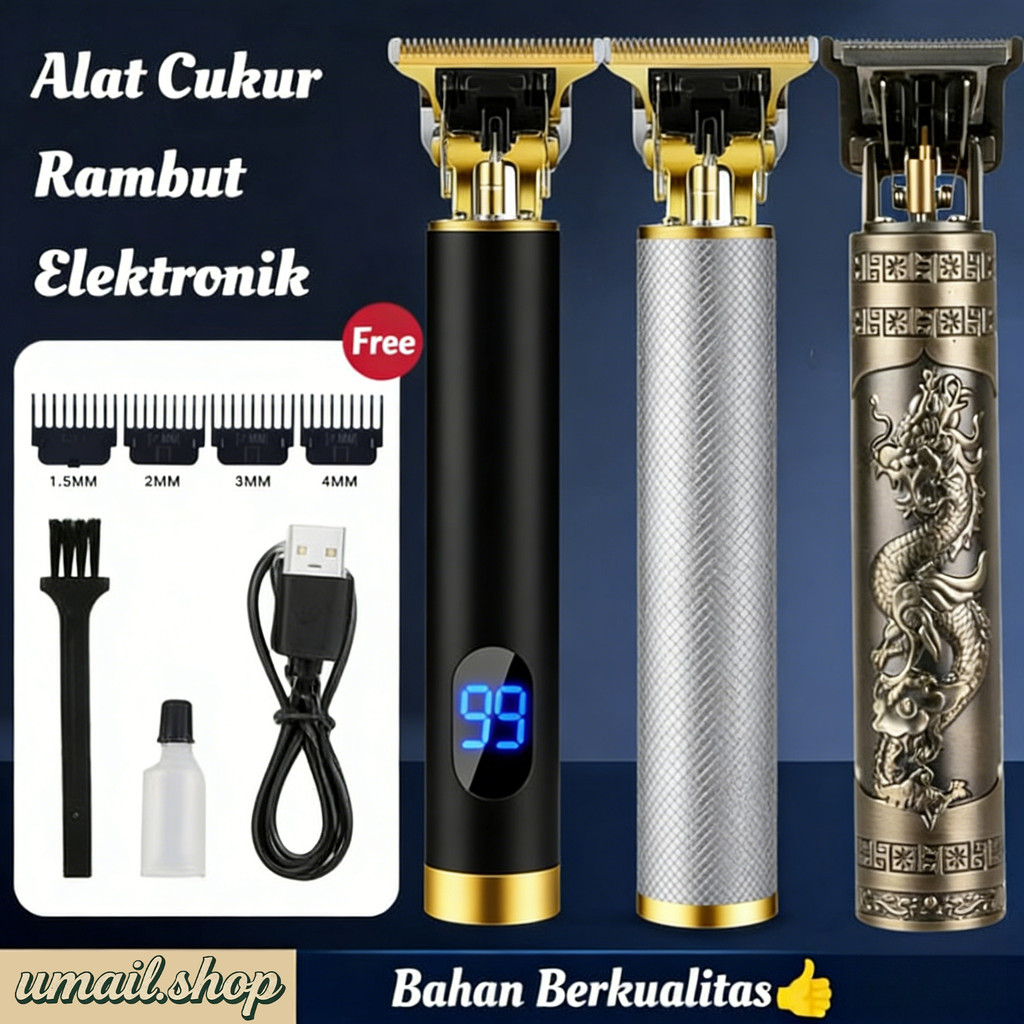Hairclipper vintage T9 Alat cukur kumis / alat cukur rambut /pencukur kumis / alat Cukur Elektrik