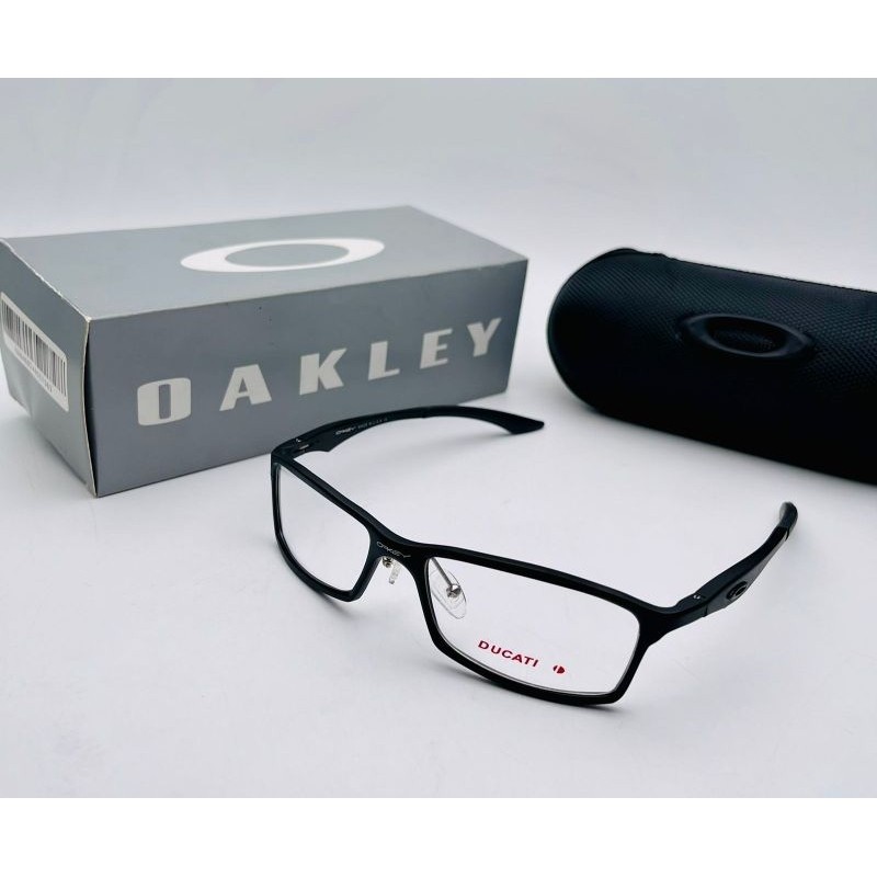 frame kacamata pria sport oakley ducati 0117
