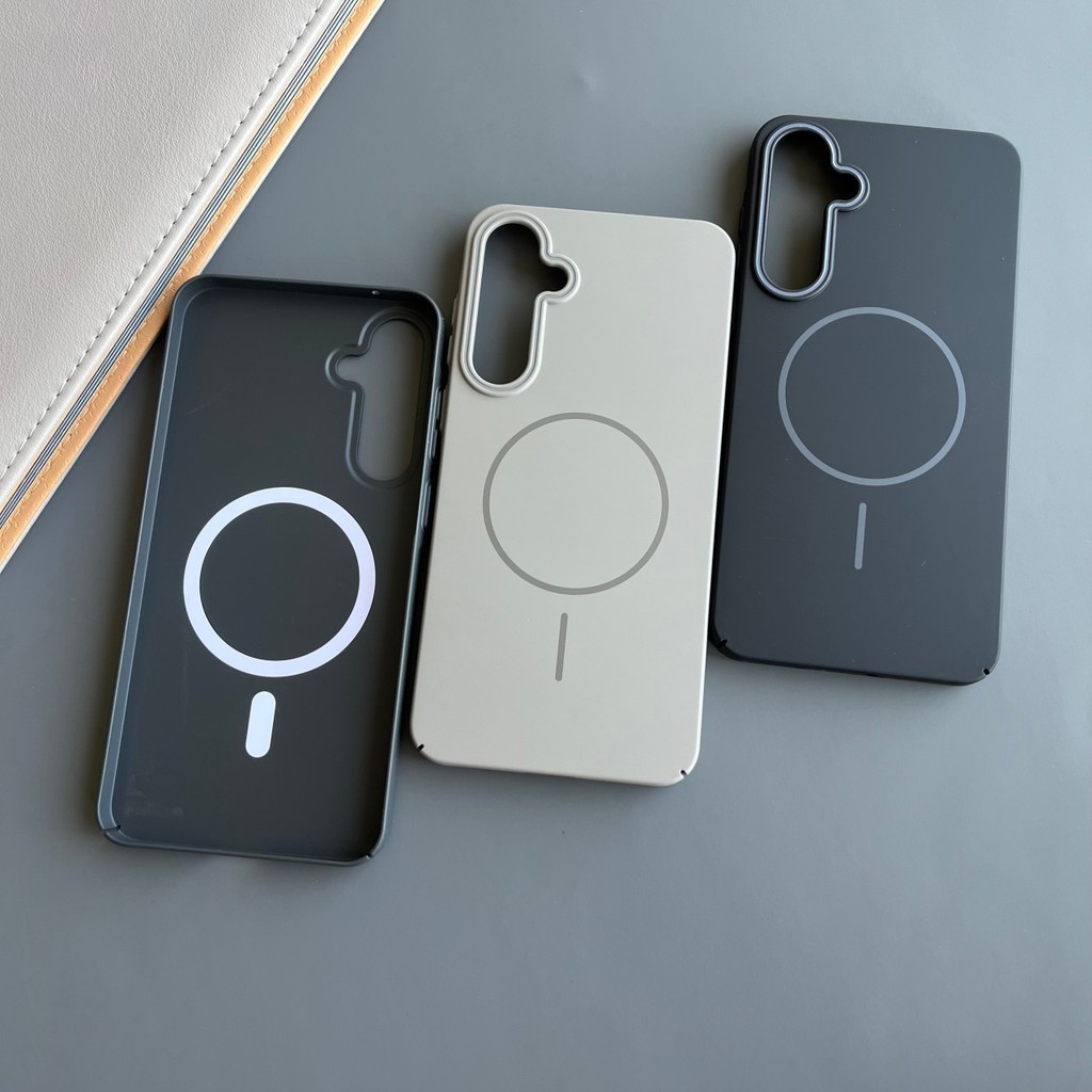 Plastik Non Kuning Ultra Tipis Macaron Hard Phone Case untuk Samsung S25 A56 A55 A54 A53 A52 A36 A35